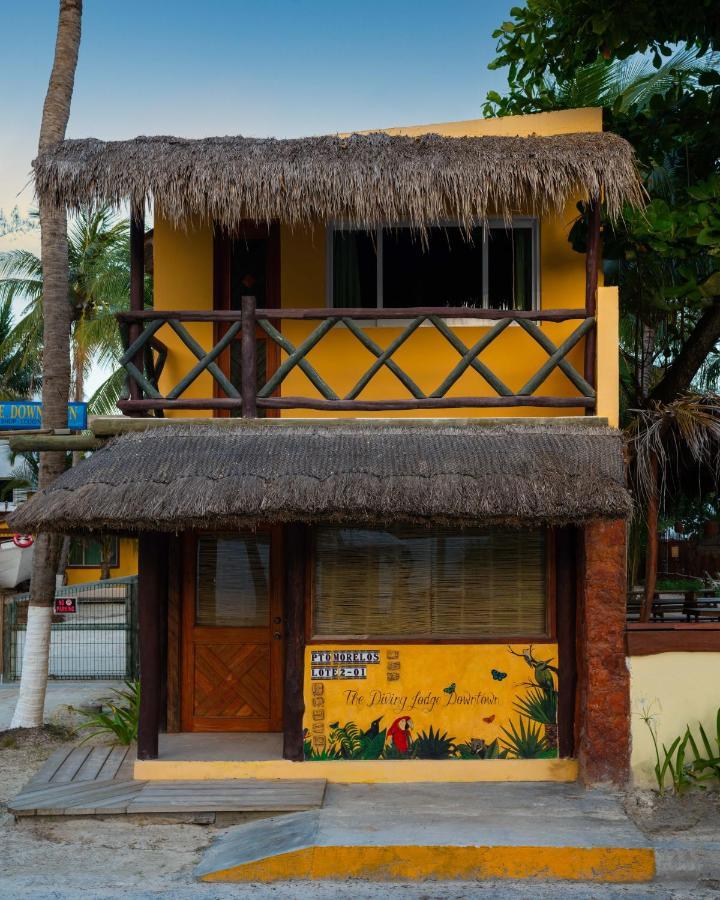 The Diving Lodge Downtown Puerto Morelos Eksteriør billede